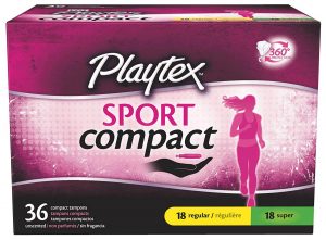 Playtex Sport Compact Athletic Tampons