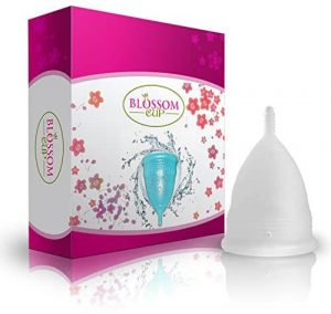 Blossom Large Clear Menstrual Cup