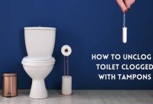 Photo of How to unclog a toilet clogged with tampons: Tips to unblock a toilet